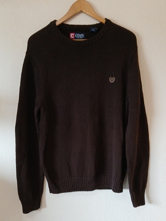 Chaps Other - Chaps Men's Preppy Brown Sweater Classic Fit